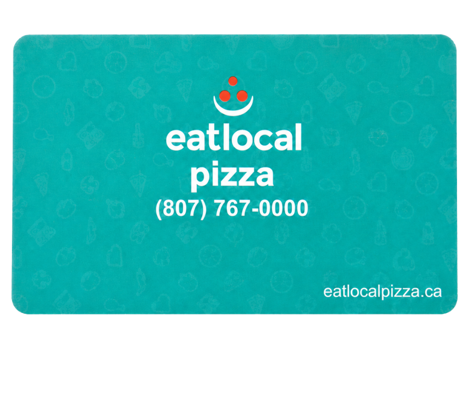 Eat Local Pizza gift card