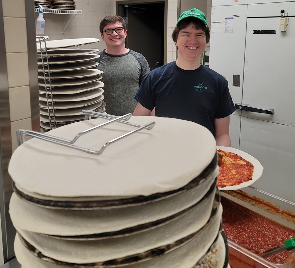 Eat Local Pizza supporting the Thunder Bay community