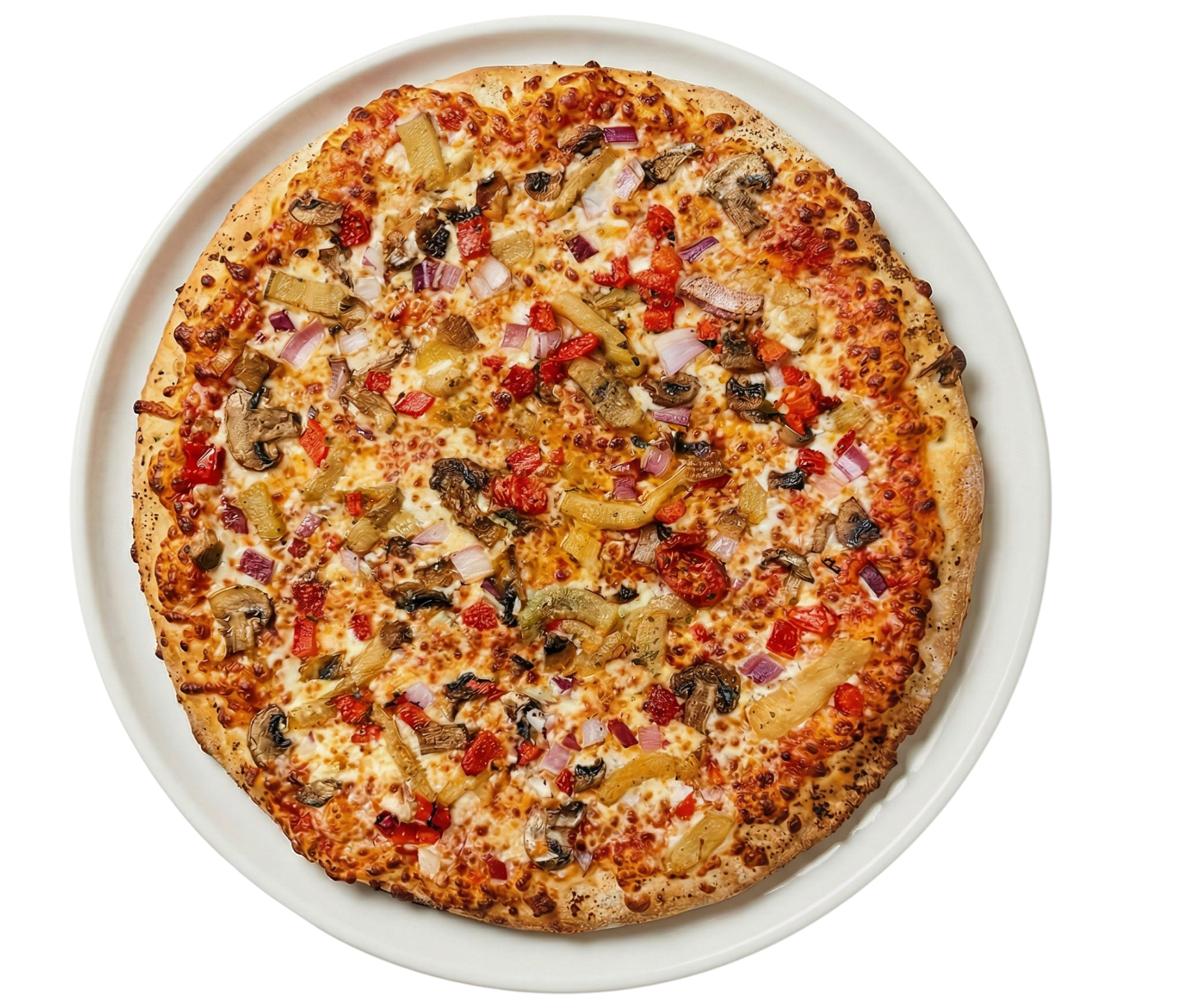 Parmesan Veggie Pizza